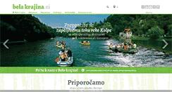 Desktop Screenshot of belakrajina.si